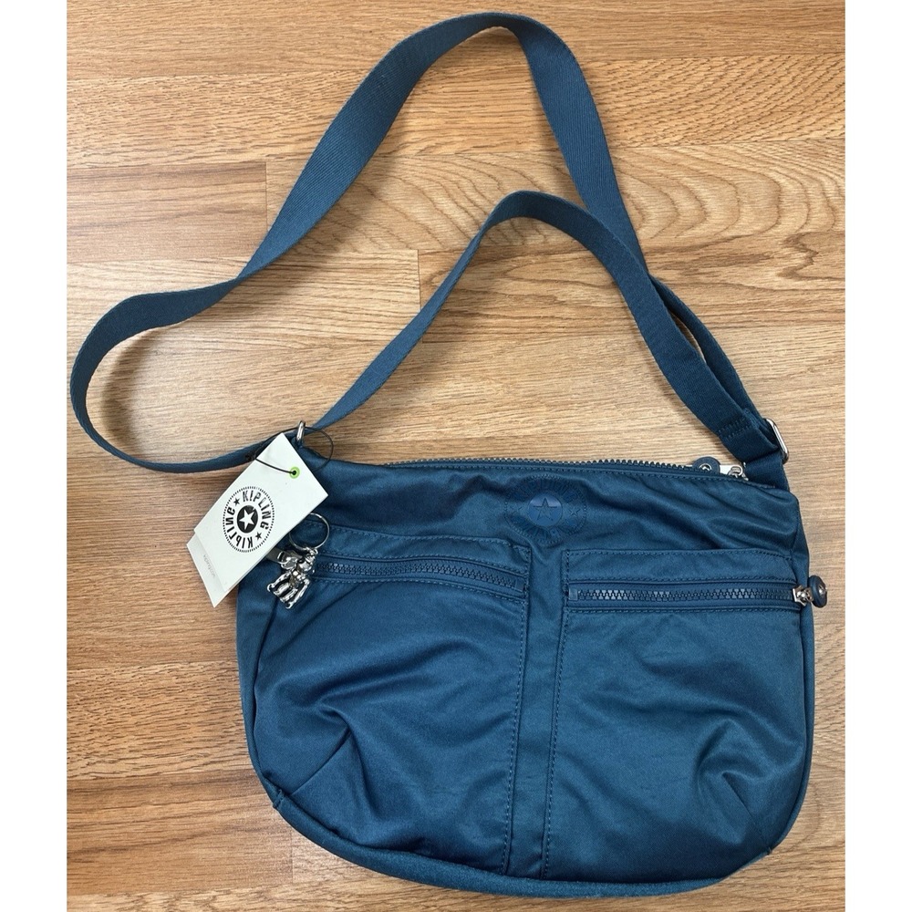 Kipling Izellah Dynamic Beetle Crossbody Bag Purse NEW